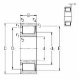 Rodamiento NCF29/1000-V NKE