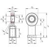 Rodamiento GIR 45 UK-2RS INA