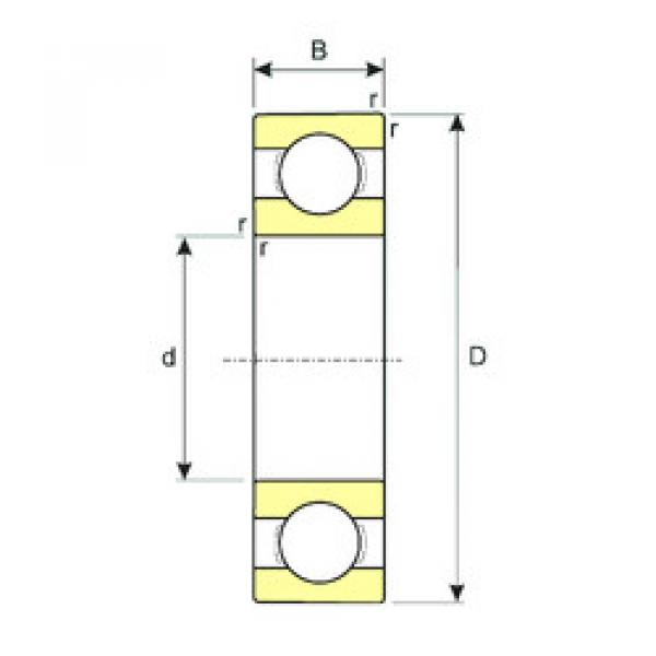 Rodamiento 61903 ISB #1 image