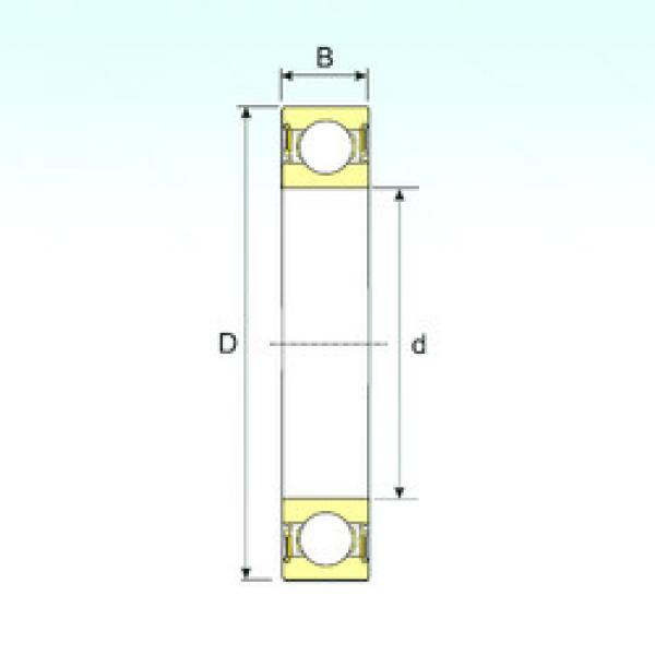 Rodamiento 61903-2RS ISB #1 image