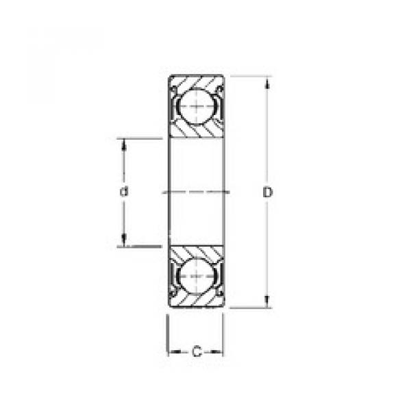 Rodamiento W6310-ZZ CYSD #1 image