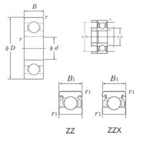 Rodamiento W683ZZ KOYO #1 image