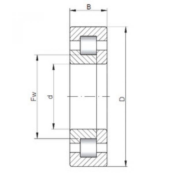 Rodamiento NUP224 ISO #1 image