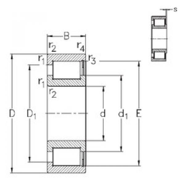 Rodamiento NCF29/560-V NKE #1 image