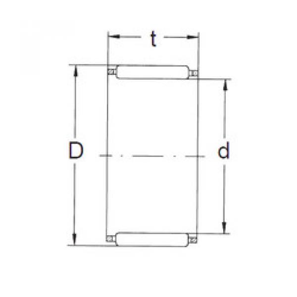 Rodamiento K26X34X22 FBJ #1 image