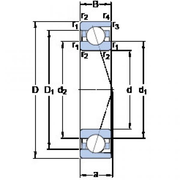 Rodamiento 71814 ACD/HCP4 SKF #1 image