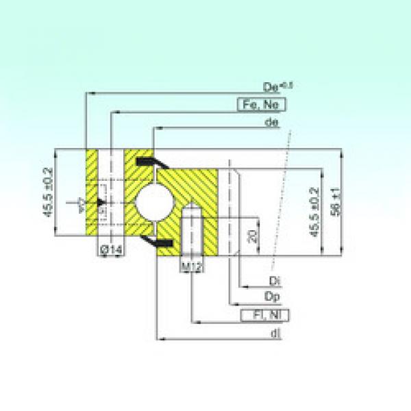 Rodamiento ZB1.20.0944.200-1SPTN ISB #1 image