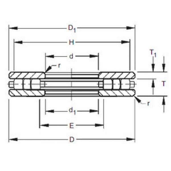 Rodamiento 50TP120 Timken #1 image