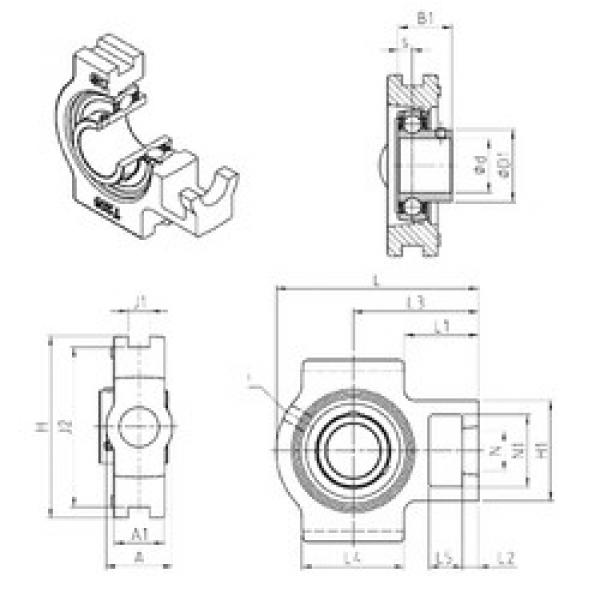 Rodamiento UST210 SNR #1 image