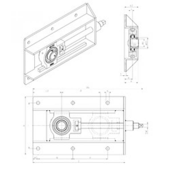 Rodamiento UST210+WB SNR #1 image