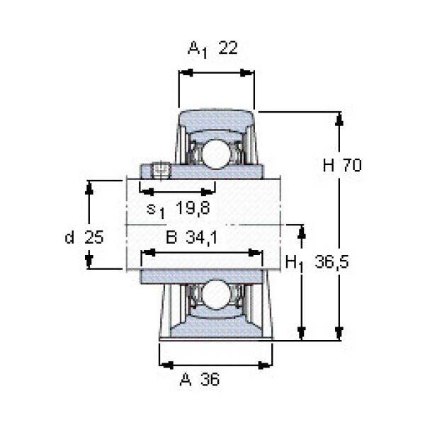 Rodamiento YAR 205-2FW/VA228 SKF #1 image