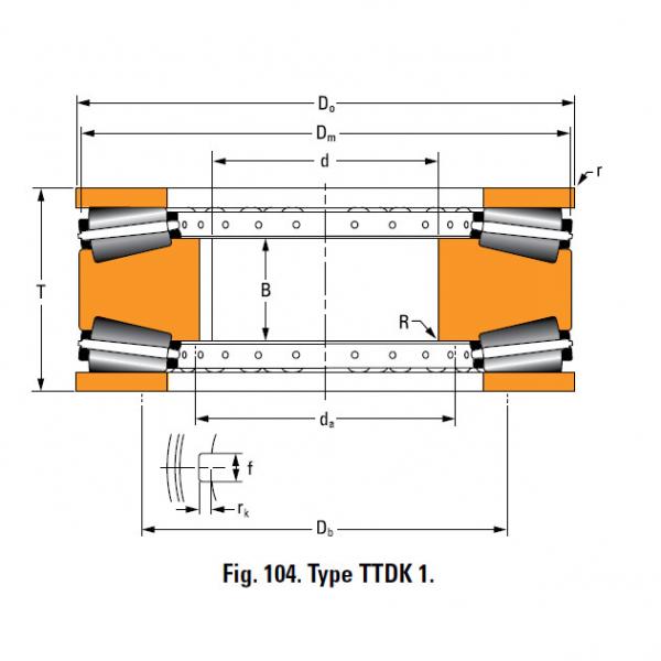 Bearing 13200F Thrust Race Single #1 image